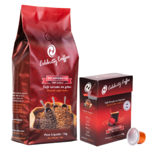 Caf&eacute; Especial Torrado em Gr&atilde;os 1kg + Caf&eacute; Especial em C&aacute;psulas 10 unidades | <b>DECAFFEINATED</b>