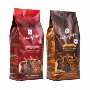 Café Especial Torrado em Grãos 1kg | <b>CLASSIC</b> + Café Especial Torrado em Grãos 1kg | <b>DECAFFEINATED</b>