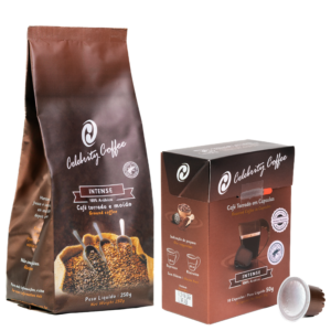 Caf&eacute; Especial Torrado e Mo&iacute;do 250g + Caf&eacute; Especial em c&aacute;psulas 10 unidades | <b>Intense</b>