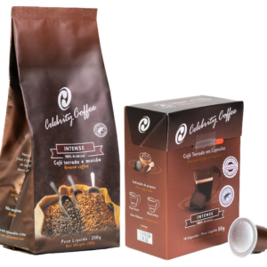 Caf&eacute; Especial Torrado e Mo&iacute;do 250g + Caf&eacute; Especial em c&aacute;psulas 10 unidades | <b>Intense</b>