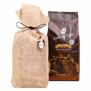 Café Especial Torrado em Grãos 1kg | <b>CLASSIC</b> | Embalagem Juta