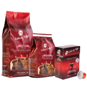 Caf&eacute; Especial Torrado em Gr&atilde;os 1kg + Caf&eacute; Especial Torrado em Gr&atilde;os 250g + Caf&eacute; Especial em C&aacute;psulas 10 unidades | <b>DECAFFEINATED</b>