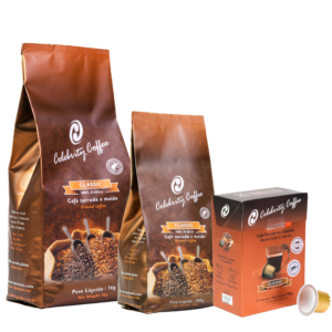 Caf&eacute; Especial Torrado e Mo&iacute;do 1kg + Caf&eacute; Especial Torrado e Mo&iacute;do 250g + Caf&eacute; Especial em c&aacute;psulas 10 unidades | <b>CLASSIC</b>