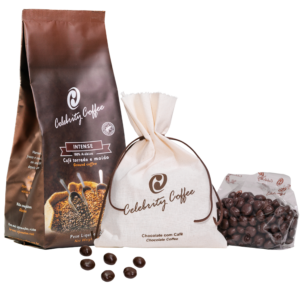 <b>INTENSE</b> | Caf&eacute; Especial Torrado e Mo&iacute;do 250g + Gr&atilde;os de Caf&eacute; com Chocolate 120g