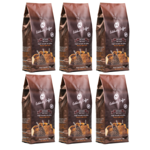 Kit Caf&eacute; Especial Celebrity Coffee Torrado em Gr&atilde;o | <b>INTENSE</b> | 06Kg